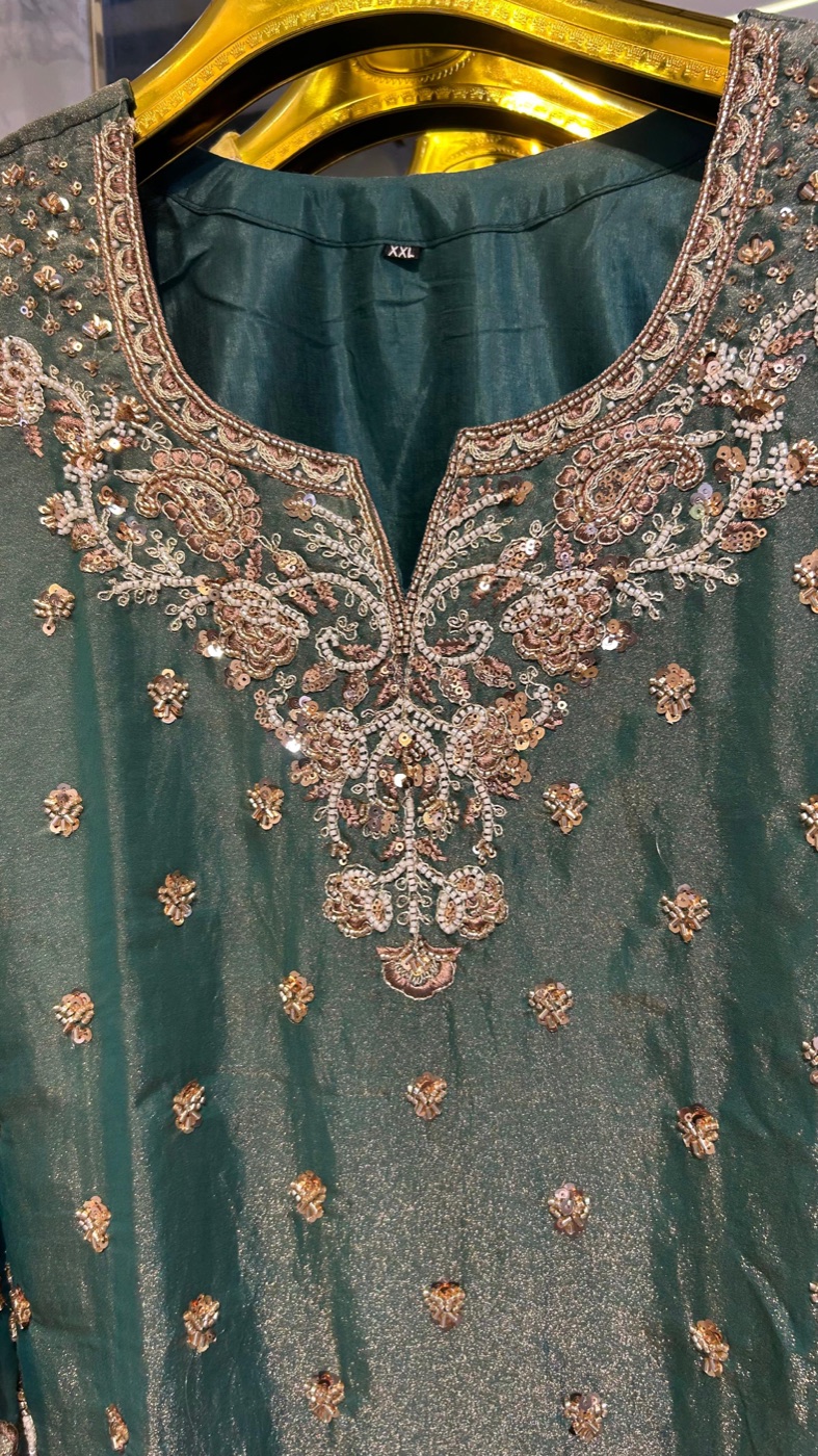 Hand embroidery detail